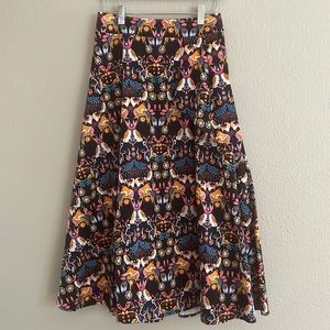 Anthropologie Eva Franco Woodland Skirt
